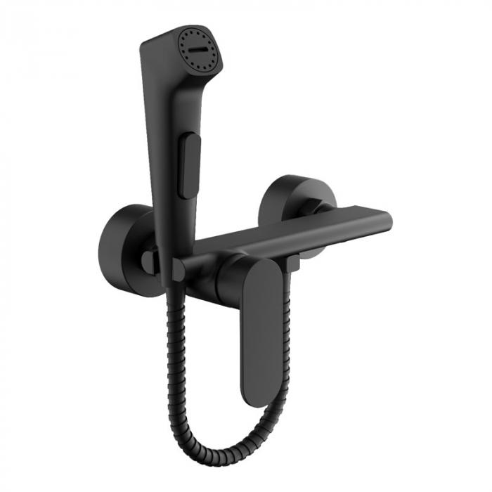 Смеситель для гигиенического душа BELZ B55645-7 однорукояточный, черный