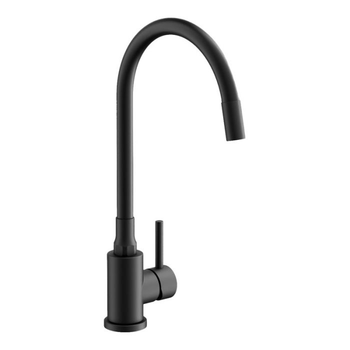 Смеситель для кухни BELZ B73810-7 однорукояточный, черный