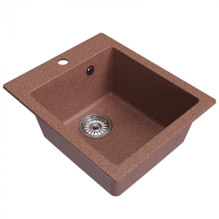 Мойка кухонная композитная MixLine ML-GM14 терракотовая