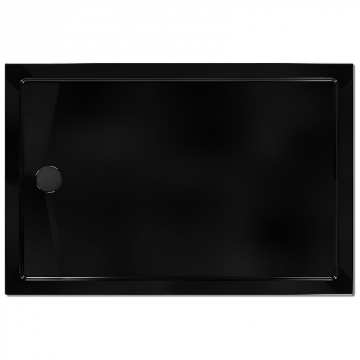 Поддон душевой акриловый Метакам Universal PRO Black N 1200х800х130