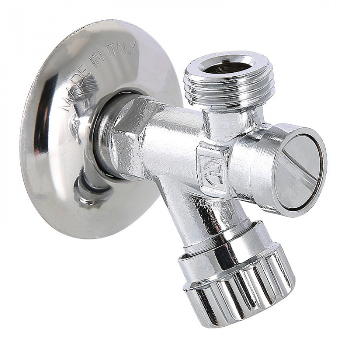 Вентиль с фильтром для гибкой подводки Valtec VT.282.GBC 1/2"×1/2" н-н