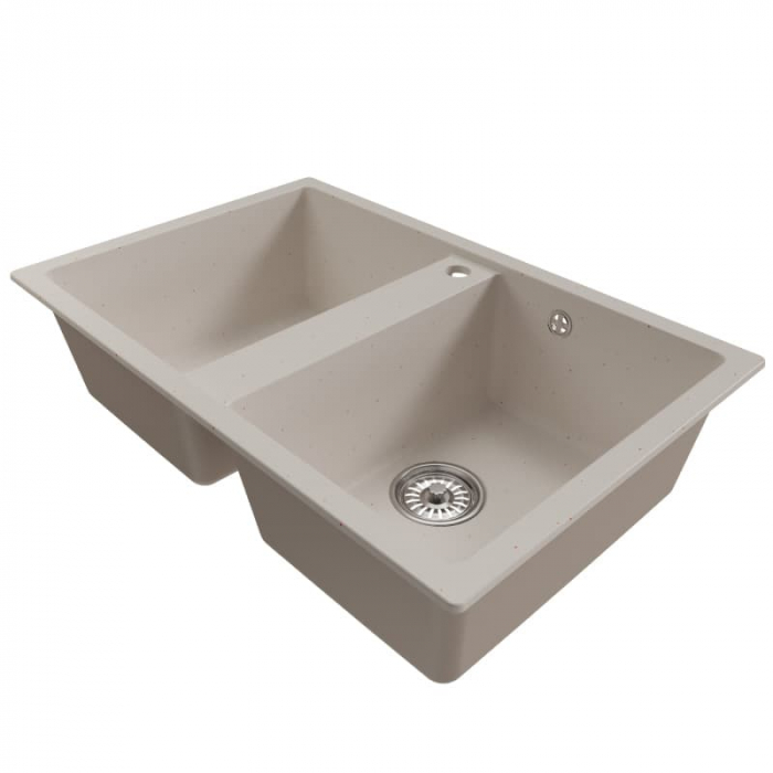 Мойка кухонная композитная MixLine ML-GM23 белая