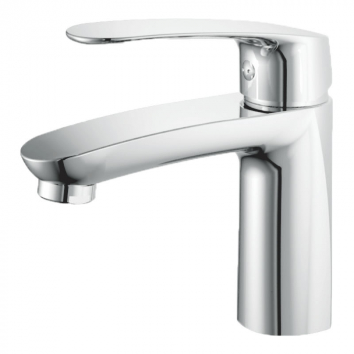 Смеситель для раковины Haiba HB10183 однорукояточный, хром