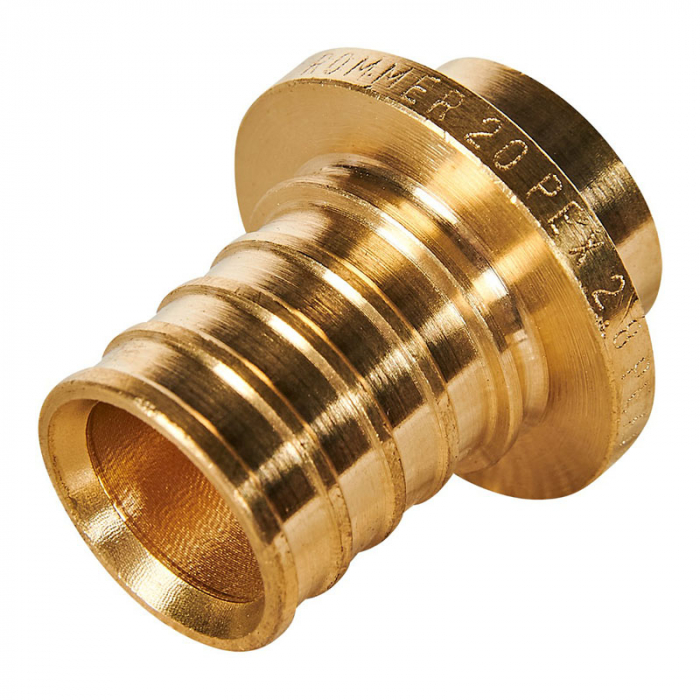 Заглушка аксиальная 20 Rommer латунь