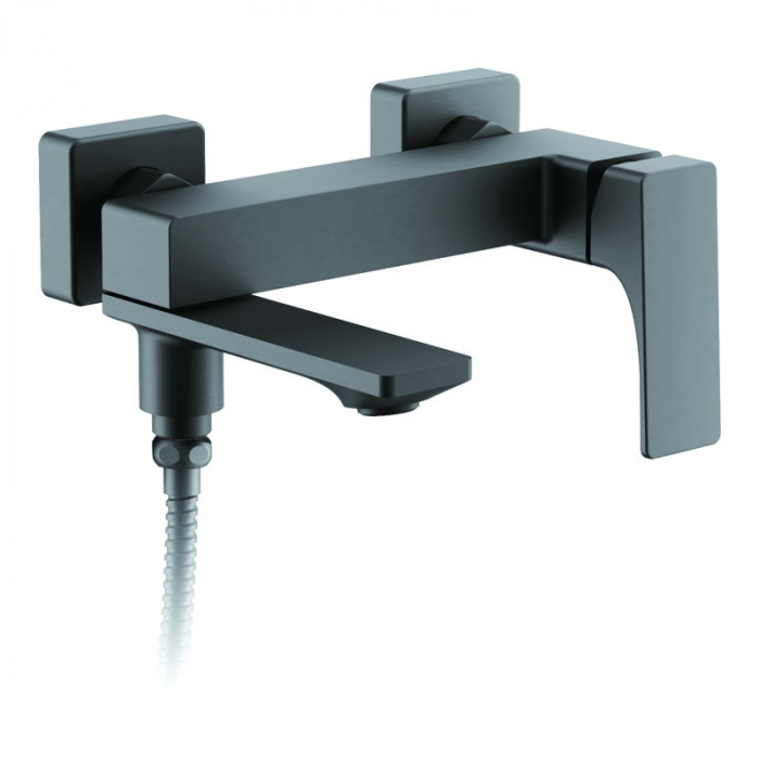 Смеситель для ванны BELZ B60709-3 однорукояточный, оружейная сталь