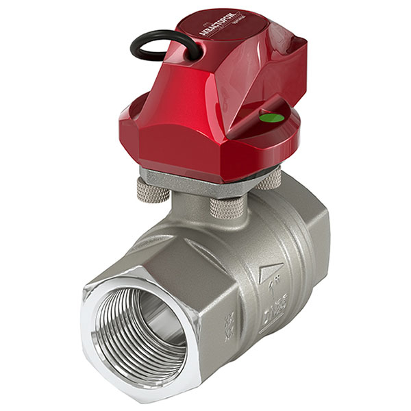 Кран шаровой 1.1/4" RuB (S6400) с приводом "Аквасторож Оригинал"