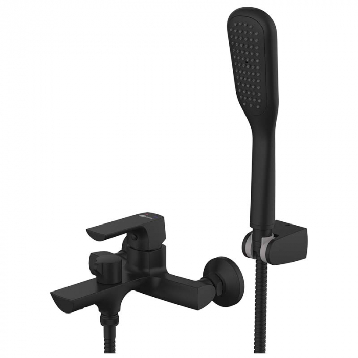 Смеситель для ванны LeMark URSUS LM7214BL однорукояточный, черный