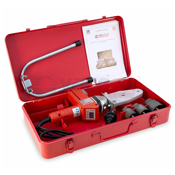Набор для сварки полипропиленовых труб VALFEX 001 SET MINI 600 w, 20-32 мм