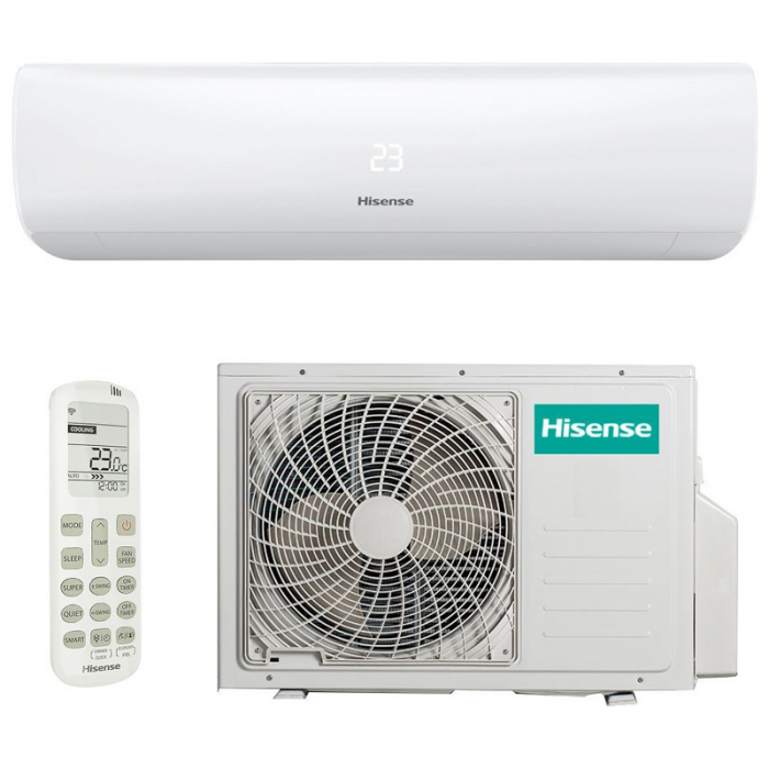 Сплит-система инверторная Hisense ZOOM DC Inverter AS-24UW4RBTKB00