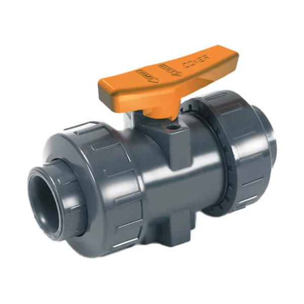 Шаровой кран муфтовое окончание под клей BVI30  50 PN16 FPM PVC-U Comer