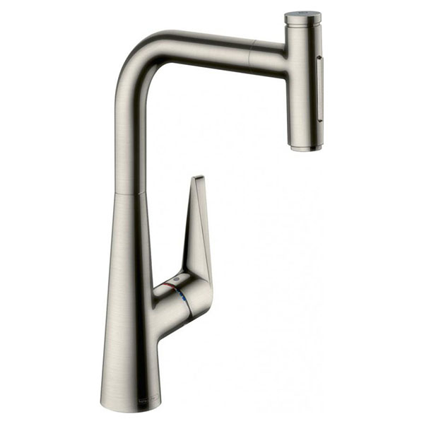 Смеситель для кухни Hansgrohe Talis Select M51 однорукояточный, сталь (72823800)