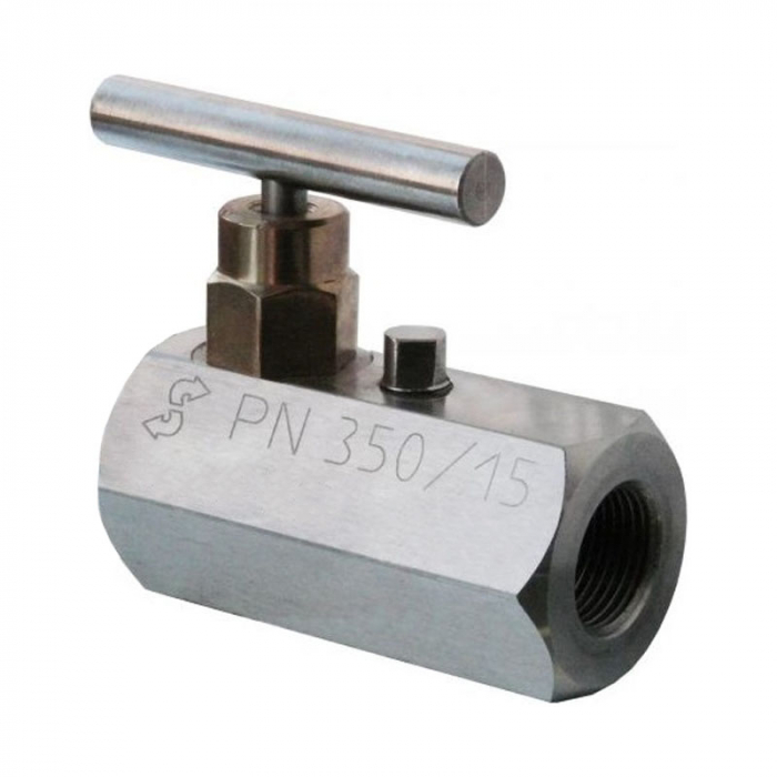 Вентиль манометрический ВПЭМ 5х35 G1/2-В  G1/2-В ХЛ1 ст. 09Г2С