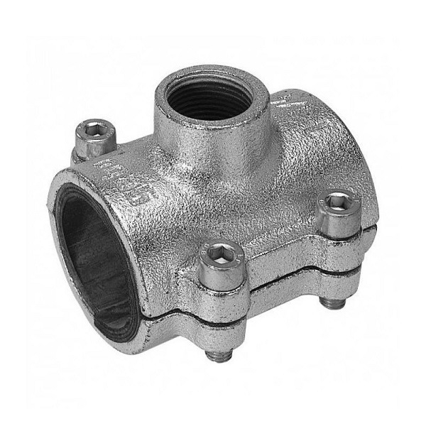 Обойма ремонтно-монтажная с отводом Gebo Clamps ANB 1.1/2" (48,3 мм) × 3/4"