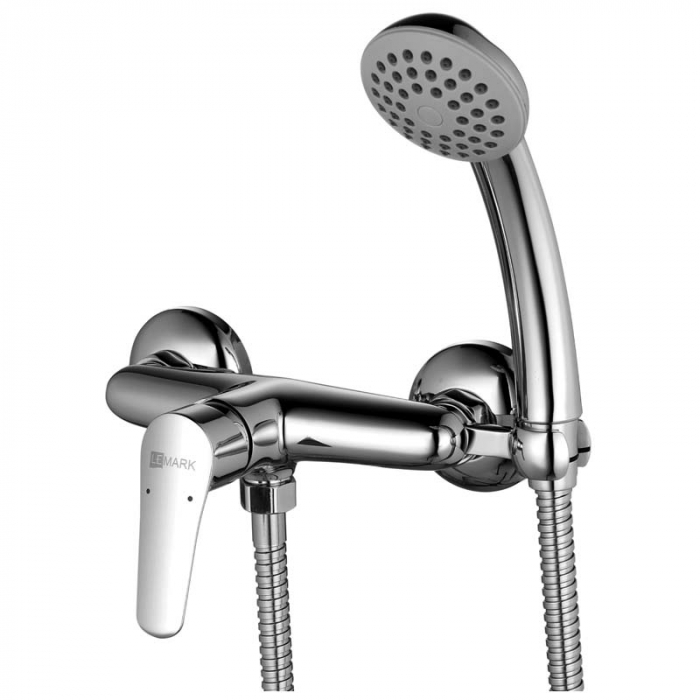 Смеситель для ванны LeMark PARTNER LM6559C однорукояточный, настенный, хром