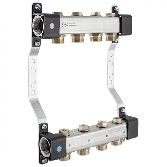 Коллекторная группа KAN-therm InoxFlow RVV 1"-3/4"EK-04