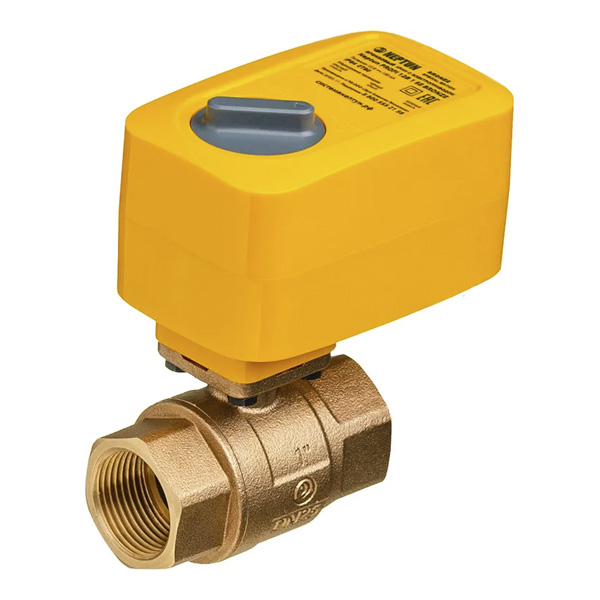 Кран шаровой с электроприводом Neptun BRONZE SE 220В 1"