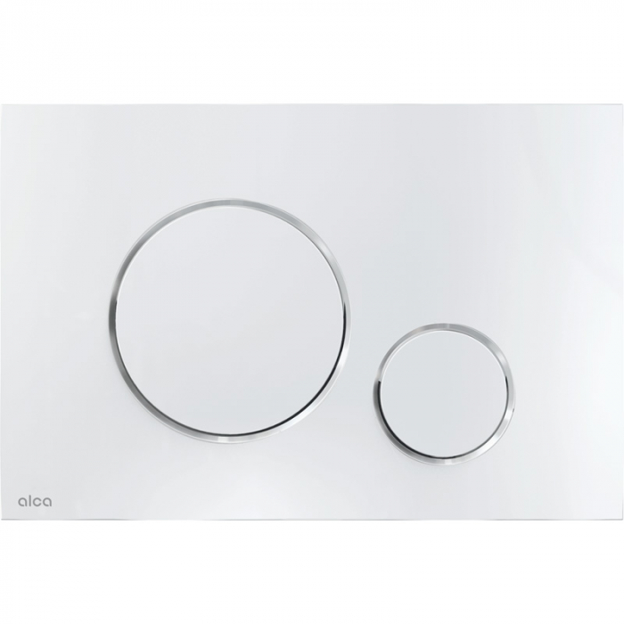 Кнопка смыва для инсталляции AlcaDrain M671 хром глянцевый