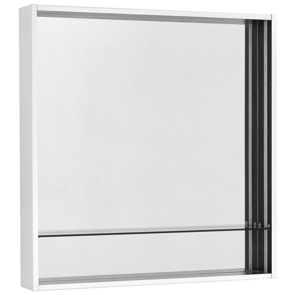 Зеркальный шкаф Акватон Ривьера 80 белый матовый 1A239102RVX20