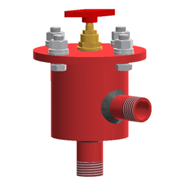 Регулятор температуры обратной воды ТР-ГВ DN25 резьбовой, 55-65 °C