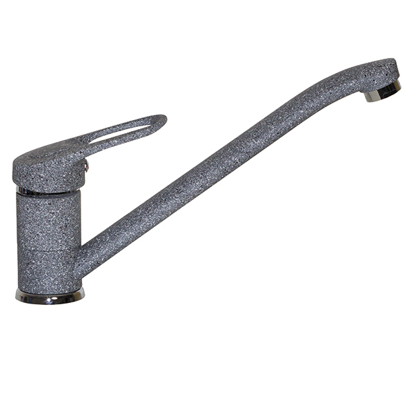 Смеситель для кухни Mixline ML-GS03 (309) однорукояточный, темно-серый