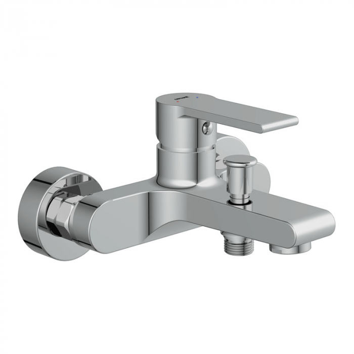 Смеситель для ванны Cersanit BRASKO однорукояточный, хром