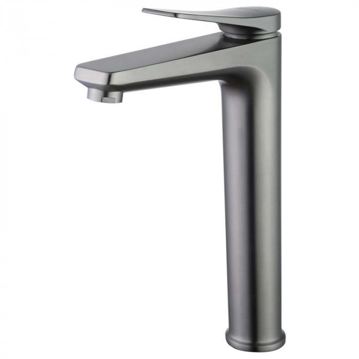 Смеситель для раковины LeMark BRONX LM3709GM однорукояточный, графит