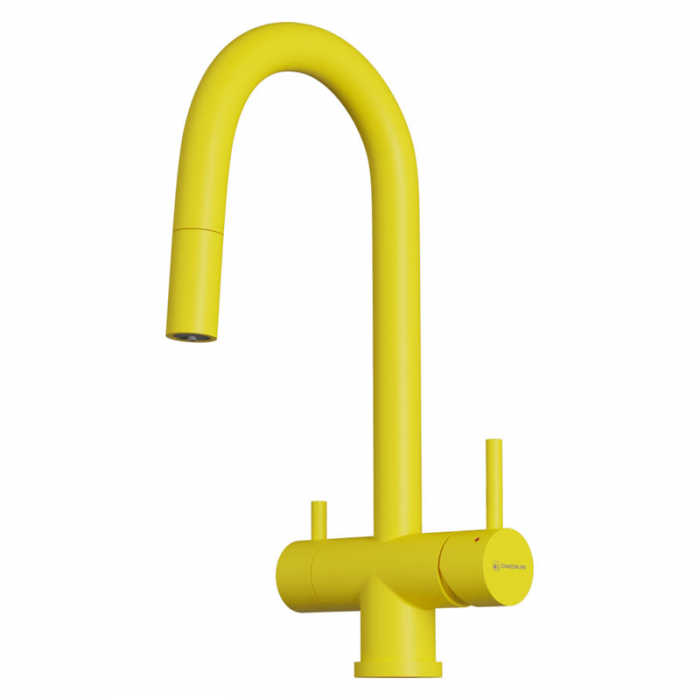 Смеситель для кухни Omoikiri AKITA-S-SL латунь/sicilian lemon