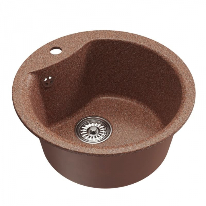 Мойка кухонная композитная MixLine ML-GM12 терракотовая