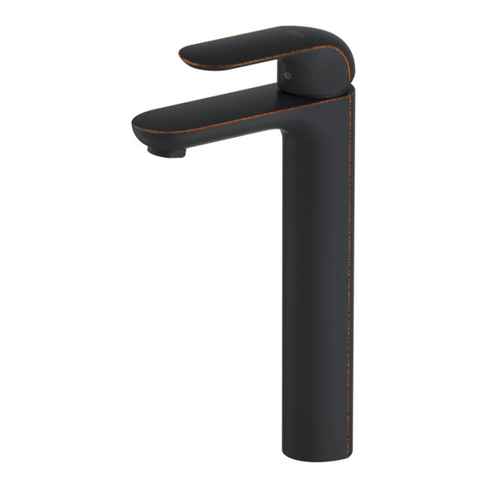 Смеситель для раковины D&amp;K Venice.Gondola однорукояточный, черный DA1022018