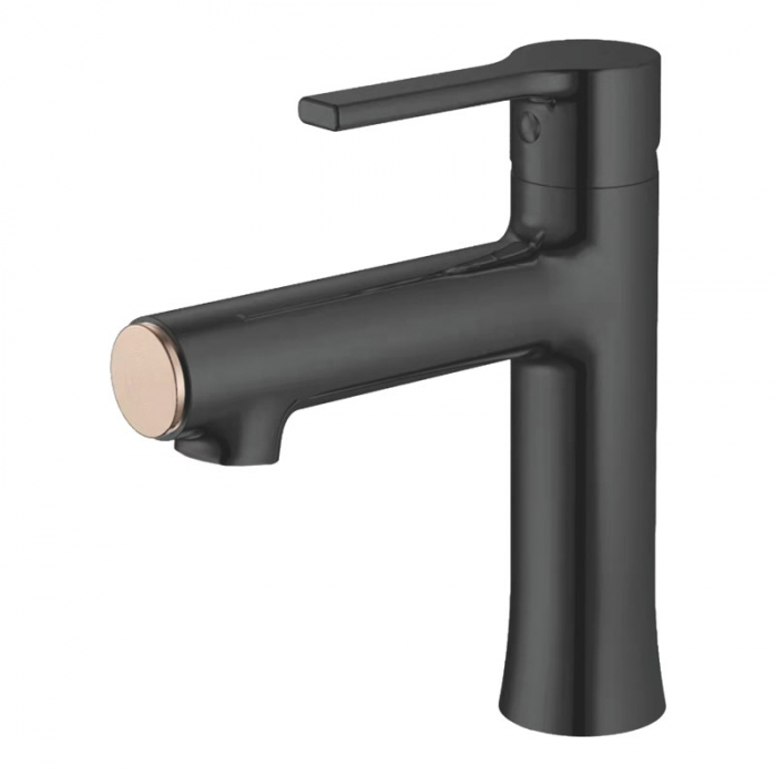 Смеситель для раковины Haiba HB10652-7 однорукояточный, черный