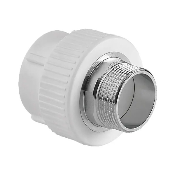Муфта комбинированная под ключ PPR-НР 110-4" Tebo