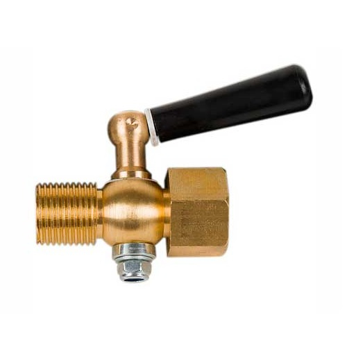 Кран для манометра трехходовой Экомера G1/2" – G1/2" PN25 в-н
