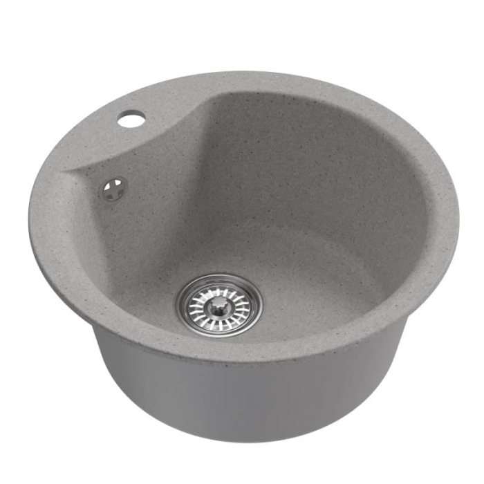 Мойка кухонная композитная MixLine ML-GM12 серая