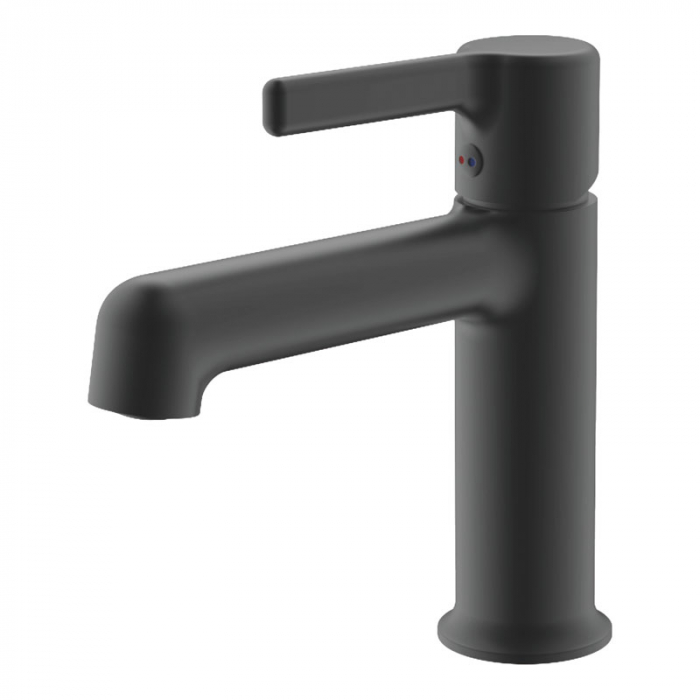 Смеситель для раковины Haiba HB10814-7 однорукояточный, черный