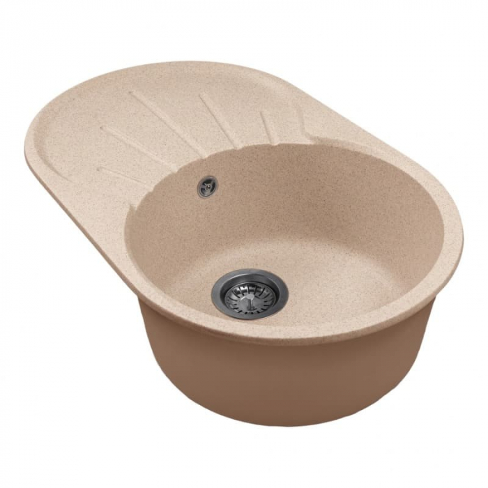 Мойка из искусственного камня MixLine СТАНДАРТ МЛ-ГМС105 740x460/190 бежевый