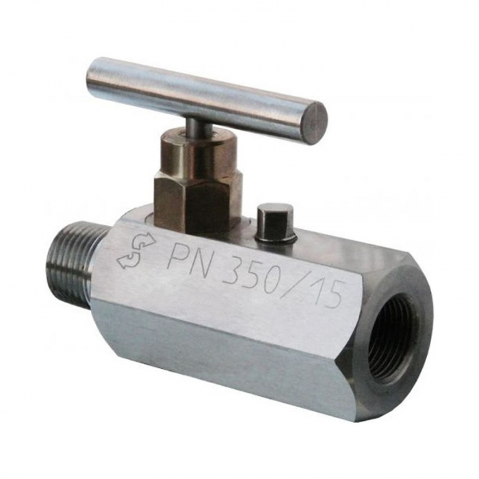 Вентиль манометрический ВПЭМ 5х35 М20х1,5-Н  G1/2-В ХЛ1 ст. 09Г2С