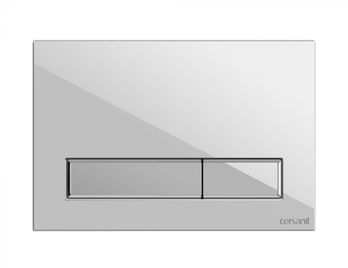 Кнопка смыва Cersanit BLICK для инсталляции HI-TEC/LINK PRO/VECTOR стекло белый