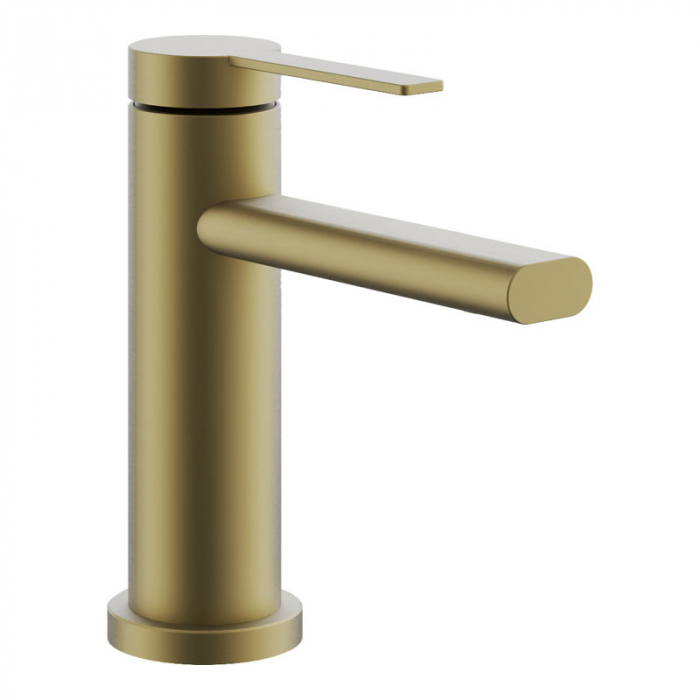 Смеситель для раковины BELZ B10813-5 однорукояточный, золото