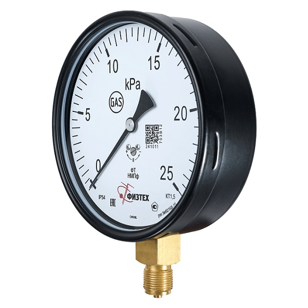 Напоромер НМПф d.160 РШ (0 -40,0 кПа) 1,5 М20×1,5