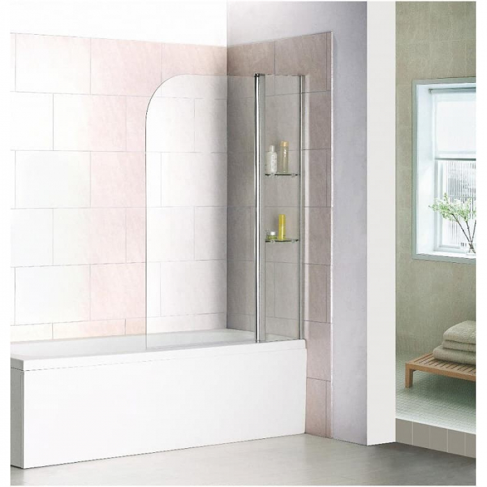 Шторка для ванны Good Door SCREEN HS-100-C-CH 1000×1400, стекло 6 мм