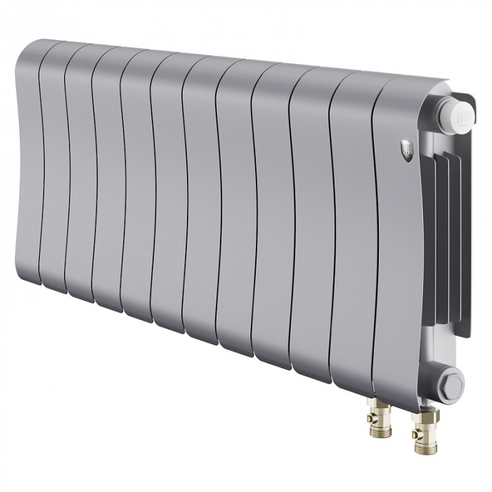 Радиатор биметаллический Royal Thermo Infinity 300 VR80-10 Серебристый