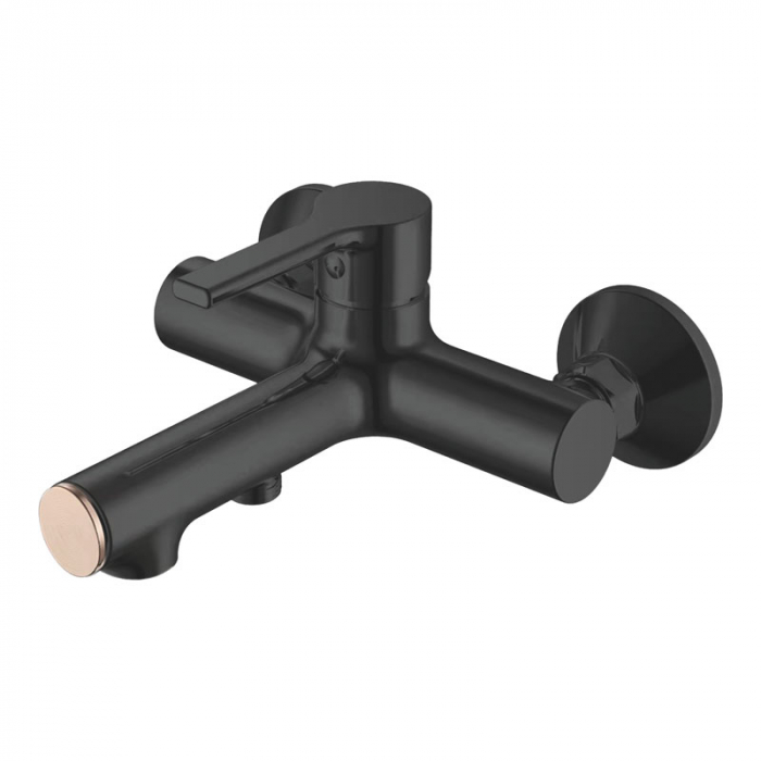 Смеситель для ванны Haiba HB60652-7 однорукояточный, черный