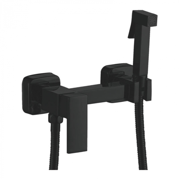 Смеситель для гигиенического душа Haiba HB5513-7 однорукояточный, черный