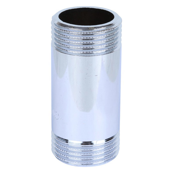 Удлинитель хромированный НР-НР 1/2"× 60 мм латунь Stout