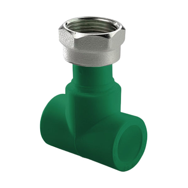 Тройник с накидной гайкой PPR 32-1"-25 AntiFire