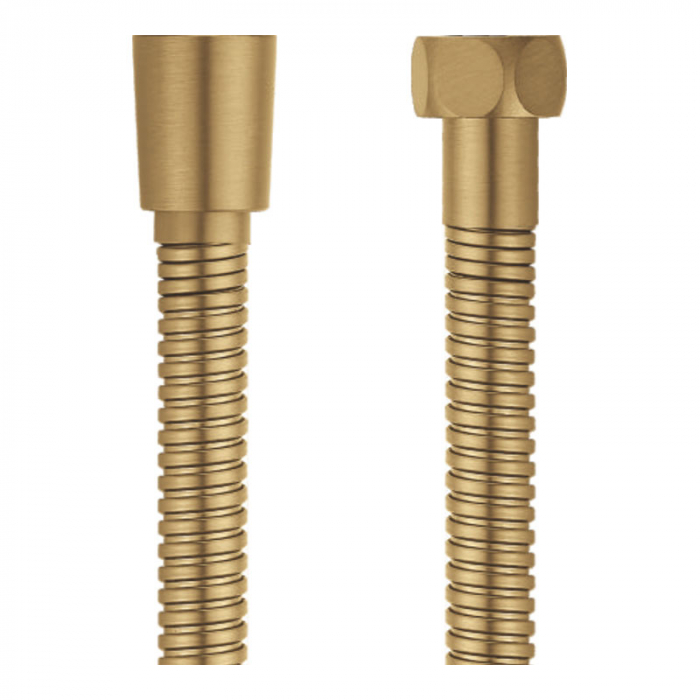 Шланг душевой BELZ 120 см, нержавеющая сталь, брашированное золото