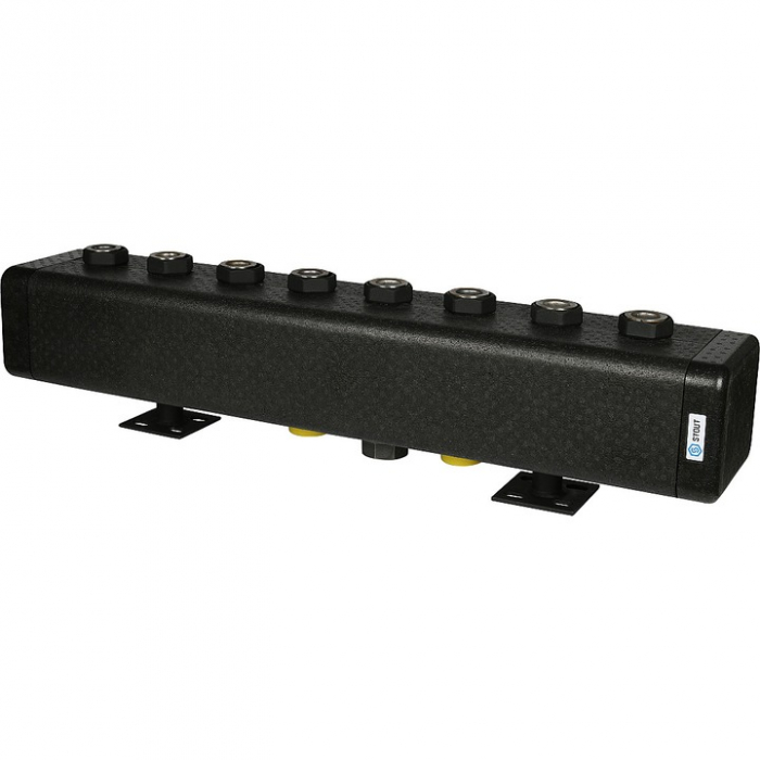 Коллектор стальной распределительный Stout SDG-0016-005004 DN32, 4 отопительных контура
