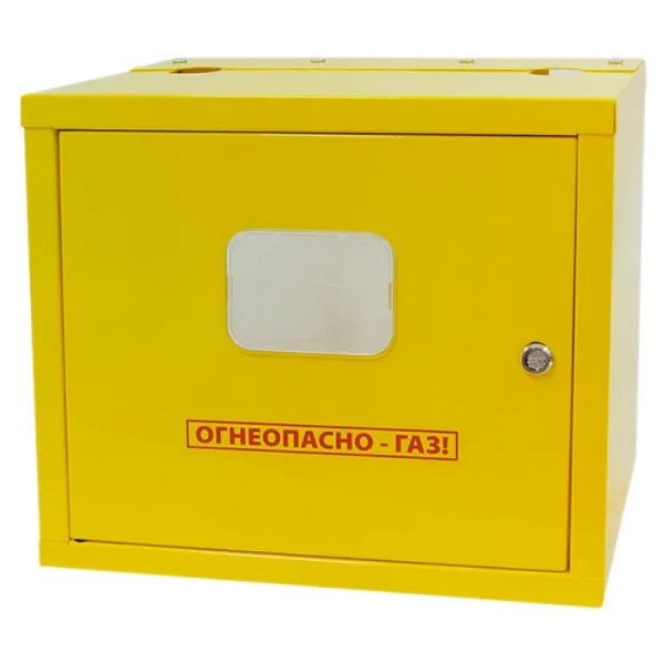 Шкаф для газового счетчика с дверцей и задней стенкой ШГСДЗС-2.0-250
