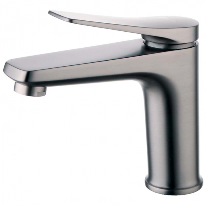 Смеситель для раковины LeMark BRONX LM3706GM однорукояточный, графит