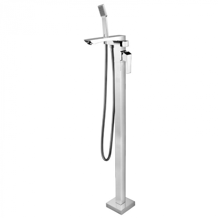 Смеситель для ванны LeMark UNIT LM4544C однорукояточный, напольный, хром